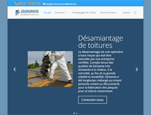 Tablet Screenshot of couvreur-charpente.com